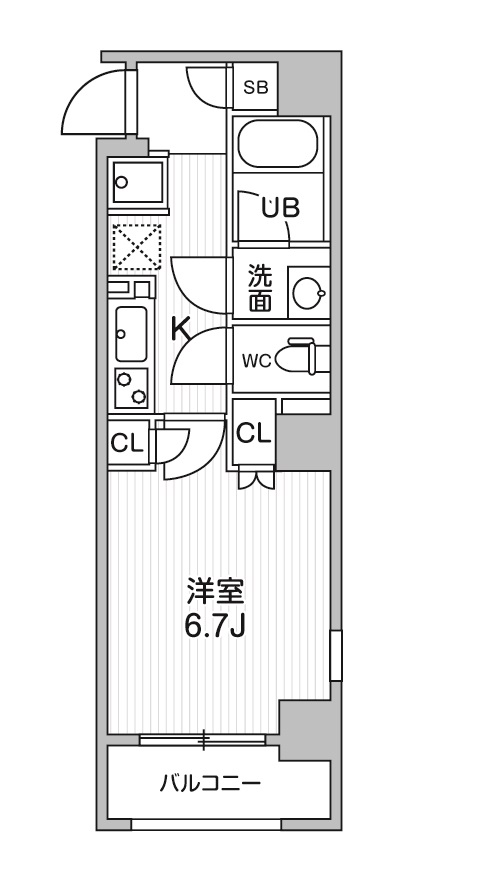 オーキッドレジデンス東日本橋
803