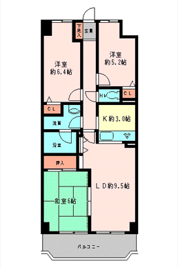 ドエル瀬田
203