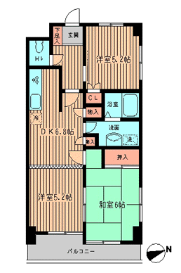 ヴェルドミール秀和
406