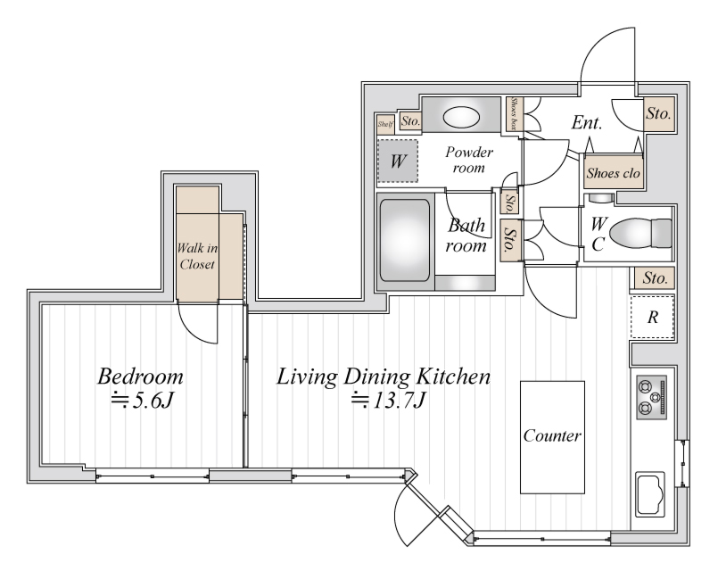 ドゥーエ銀座イーストⅠ
1002