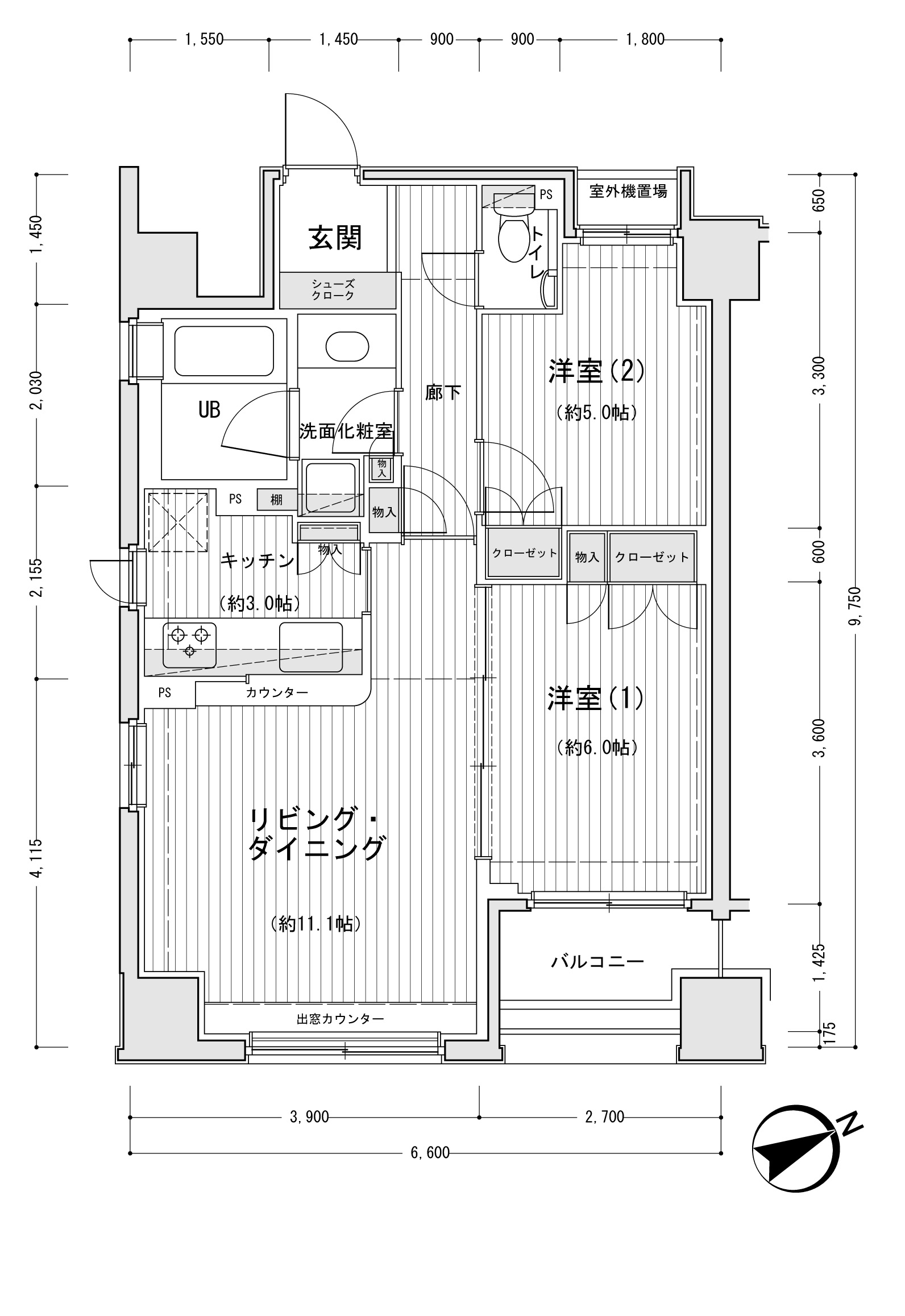 ドゥーエ銀座イーストⅡ
301