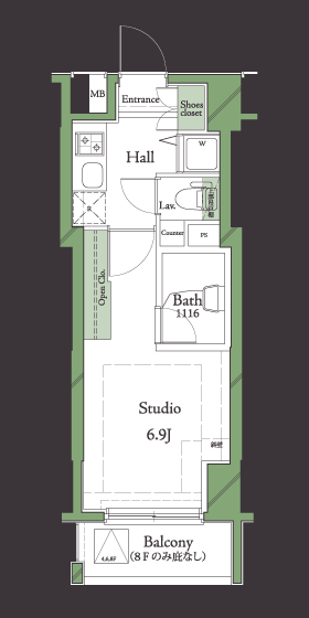 ＨＦ明大前レジデンス
402