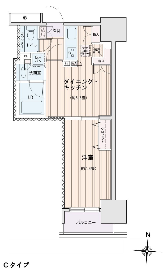 エスティメゾン錦糸町Ⅱ
1105