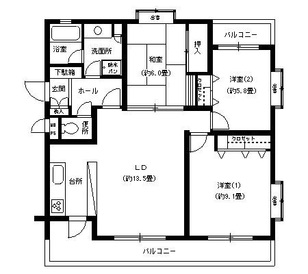 フェニックスコート二子玉川
104