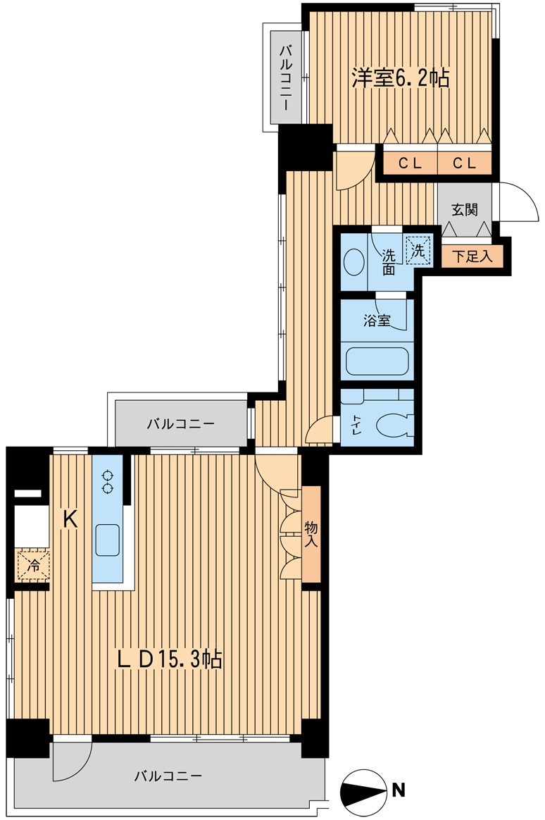 芝公園アパートメント
206