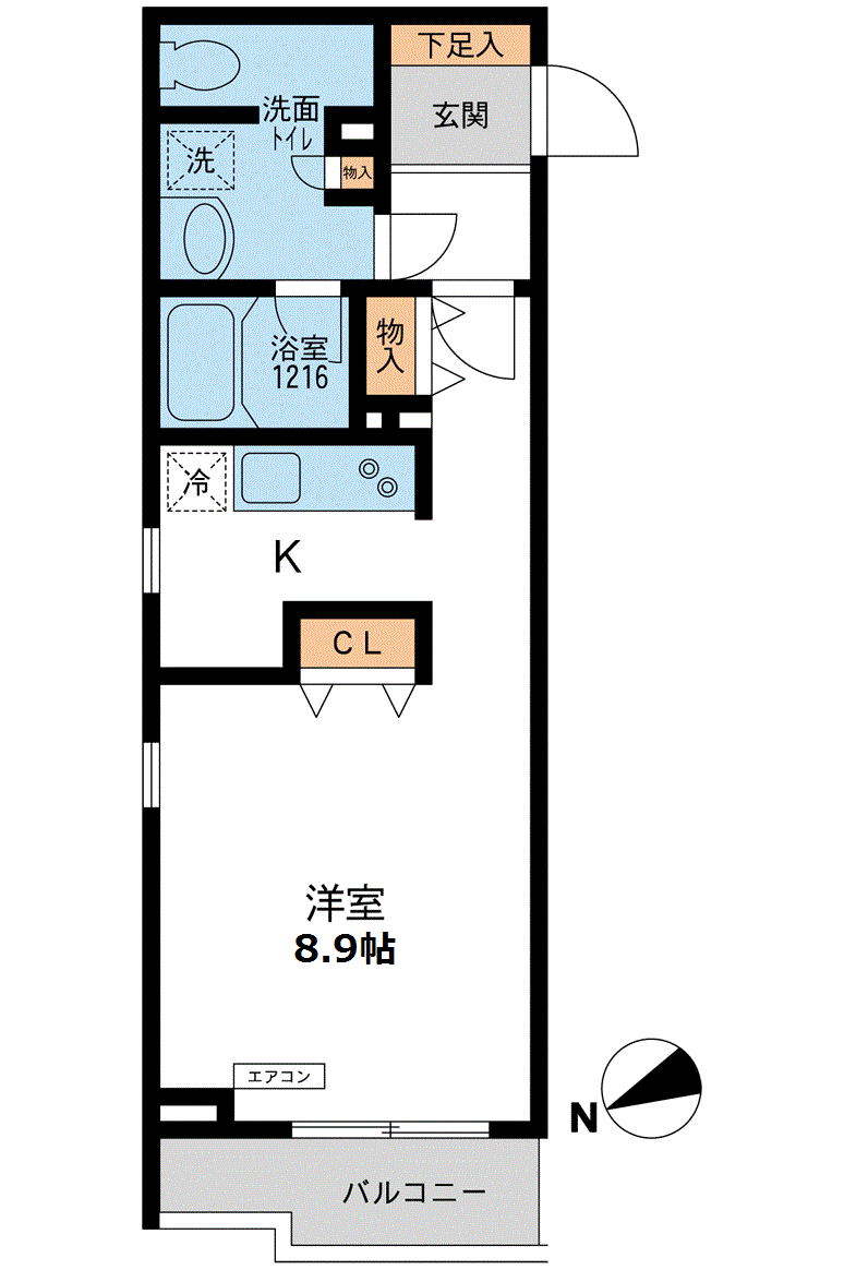 パシフィックコート目黒南
301