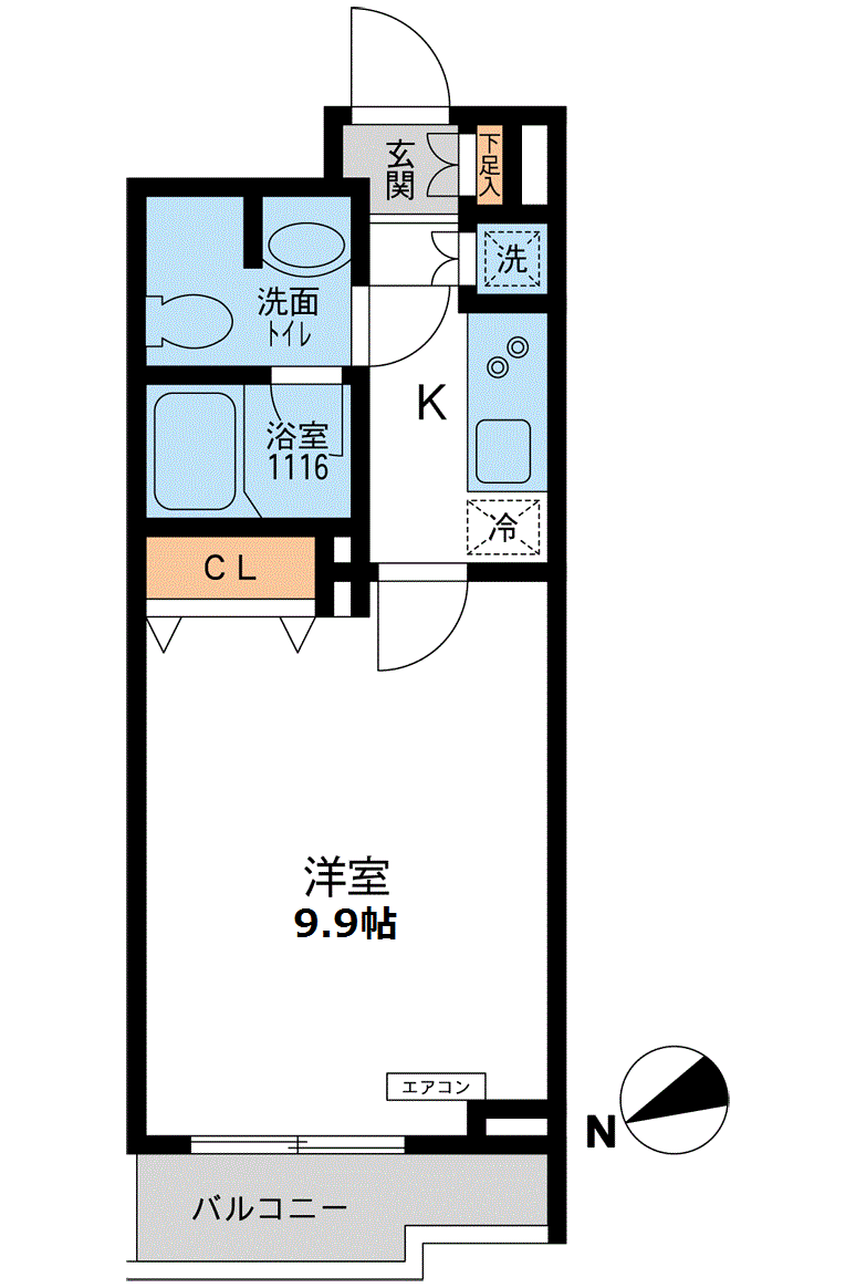 パシフィックコート目黒南
102