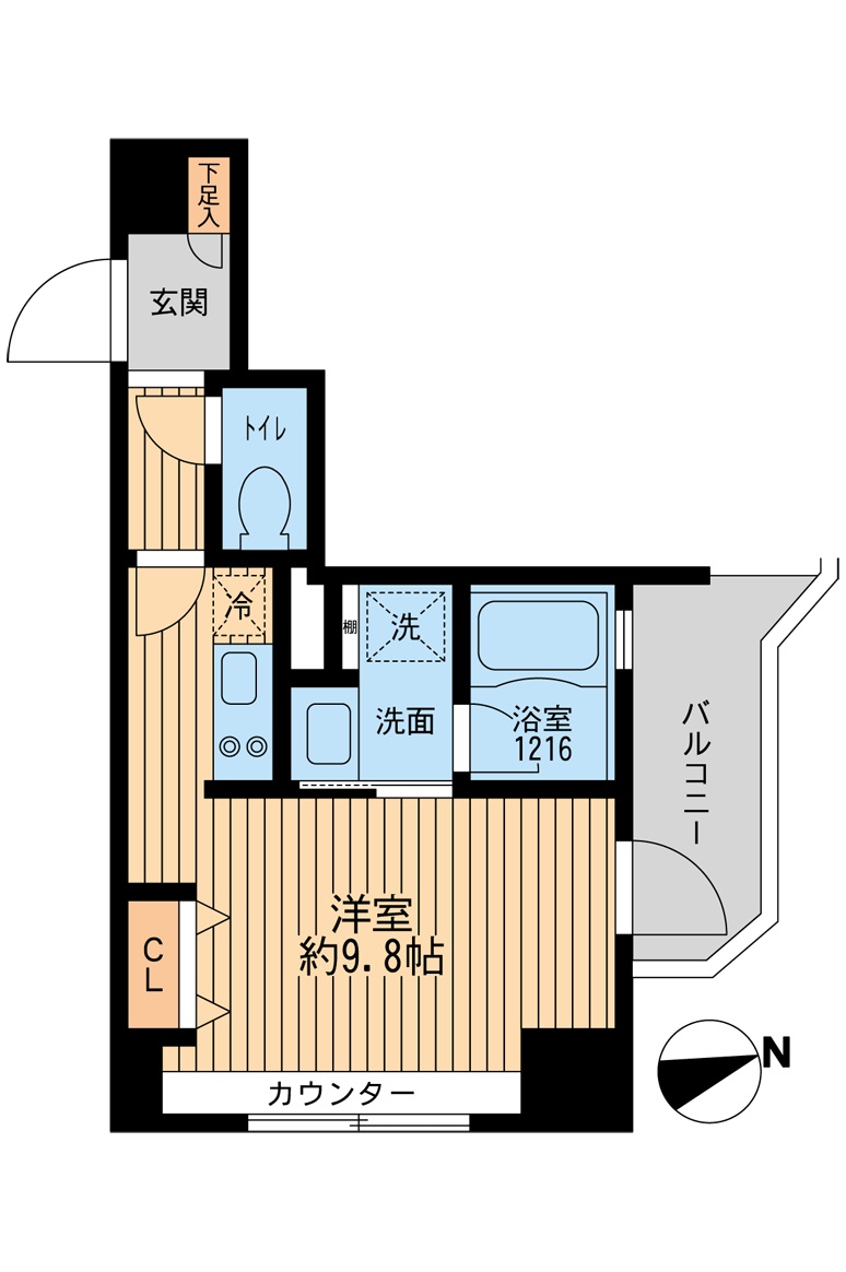 クリオ戸越銀座弐番館
402