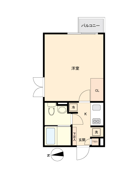 ルクレ三軒茶屋南
202