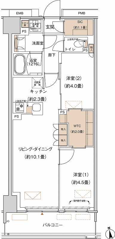 プライムネクサス大森北
112