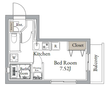 ヴィンテージCITY月島
502