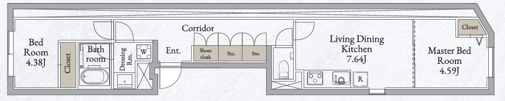 ＬｉｖｅＦｌａｔ高田馬場
401