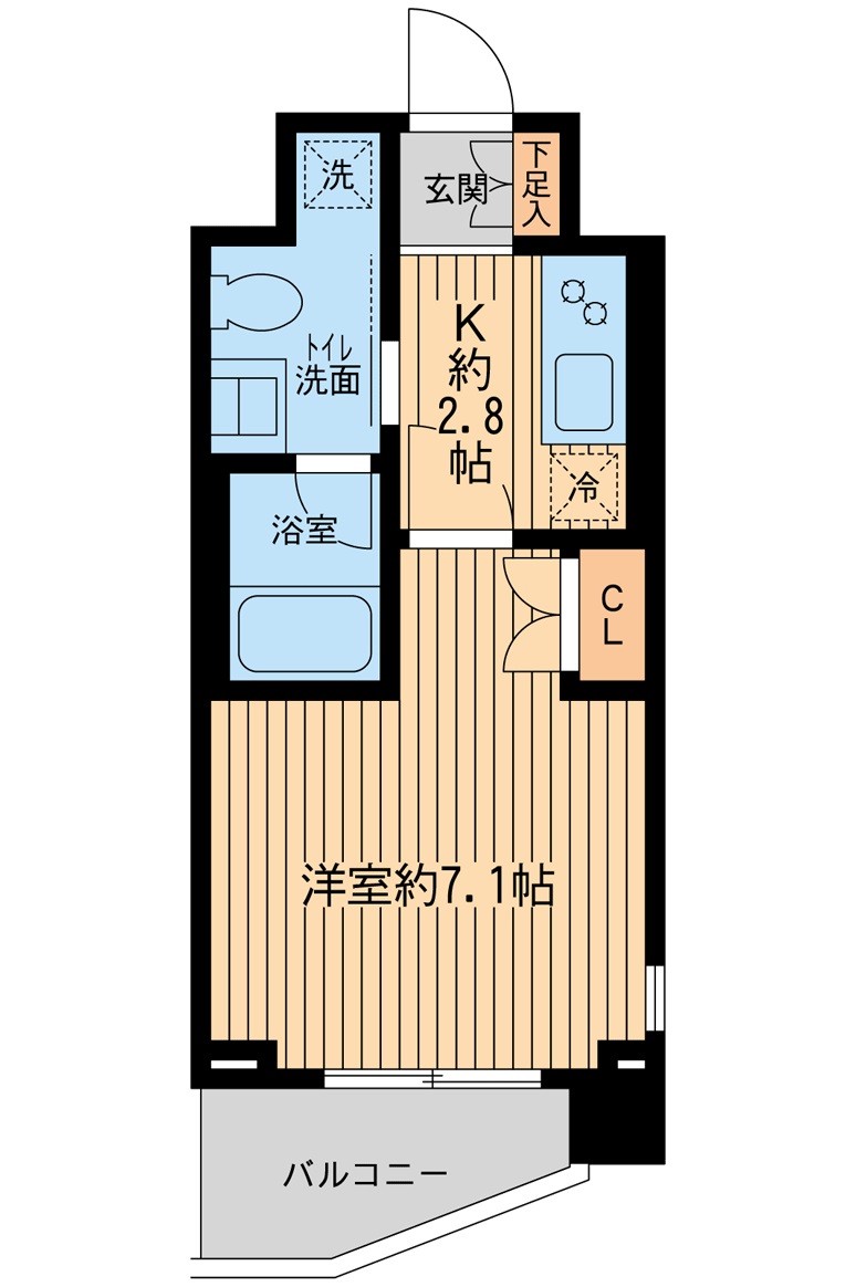 ウィルテラス奥沢
204