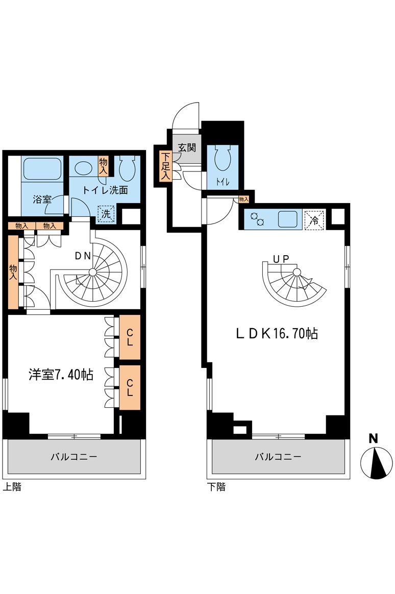 レジデンス白金コローレ
414