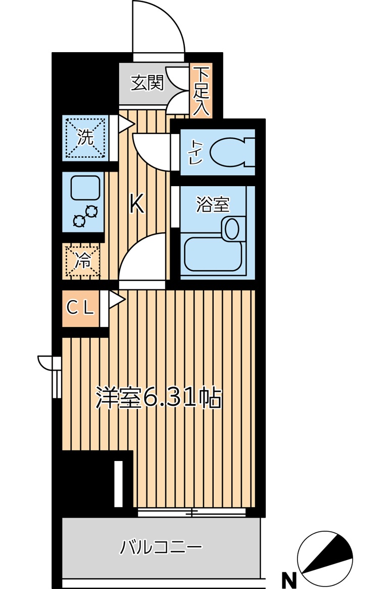 ＣＩＴＹ　ＳＰＩＲＥ　新富町
1002