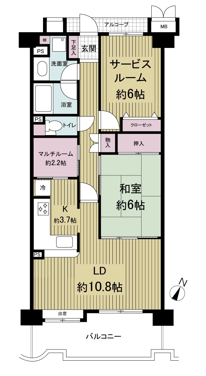 エンゼルパークサイド川崎
406
