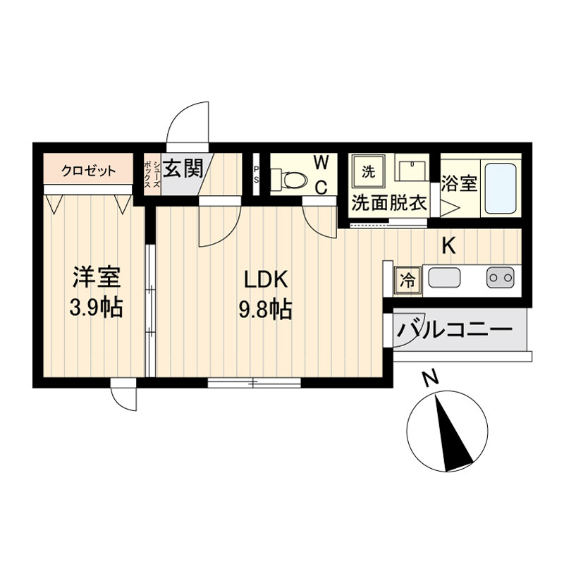 ＬｉｖｅＦｌａｔ戸越
402