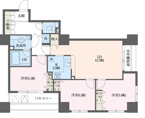 ドゥーエ横浜駅前
713