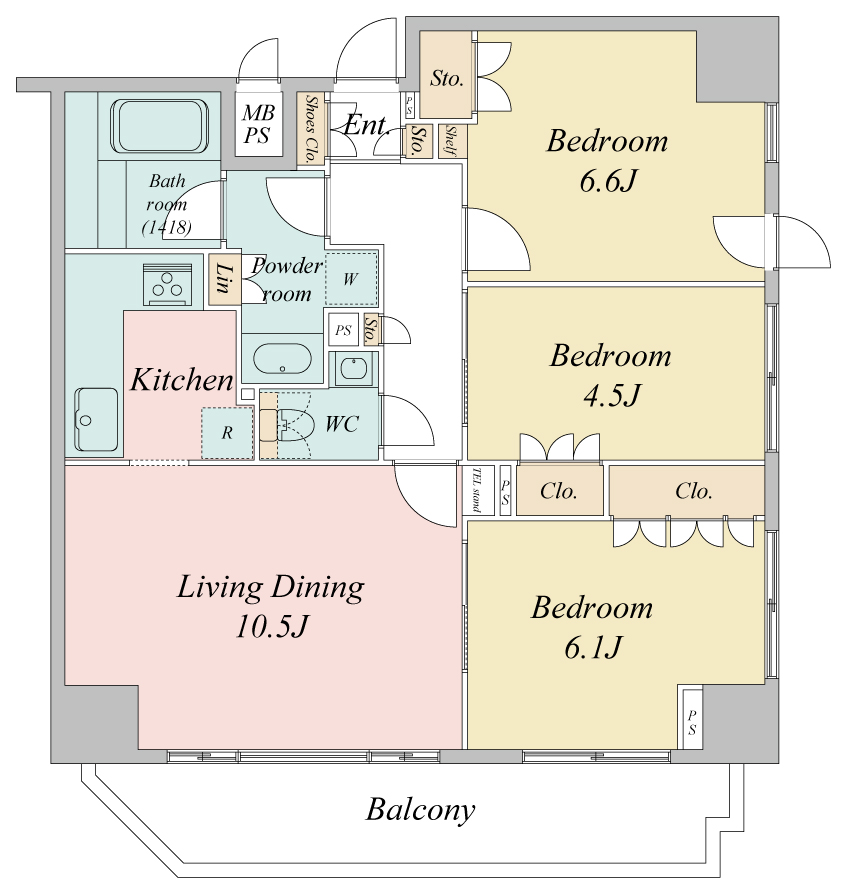 ドゥーエ日本橋
605