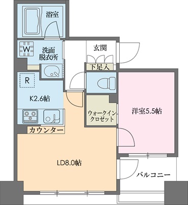 ドゥーエ新川
502