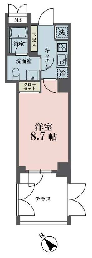 メゾンビスタ渋谷宇田川
102